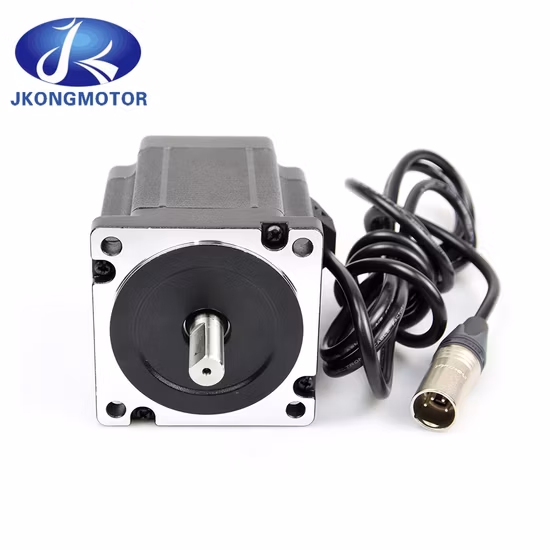 1.8 Deg NEMA34 키 샤프트 86mm 방수 DC 하이브리드 스테퍼 스테핑 BLDC 모터 전기 산업